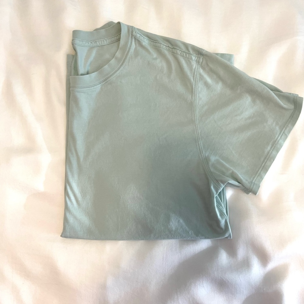 Lululemon Women’s All Yours pima t-shirt, size 8, Mint